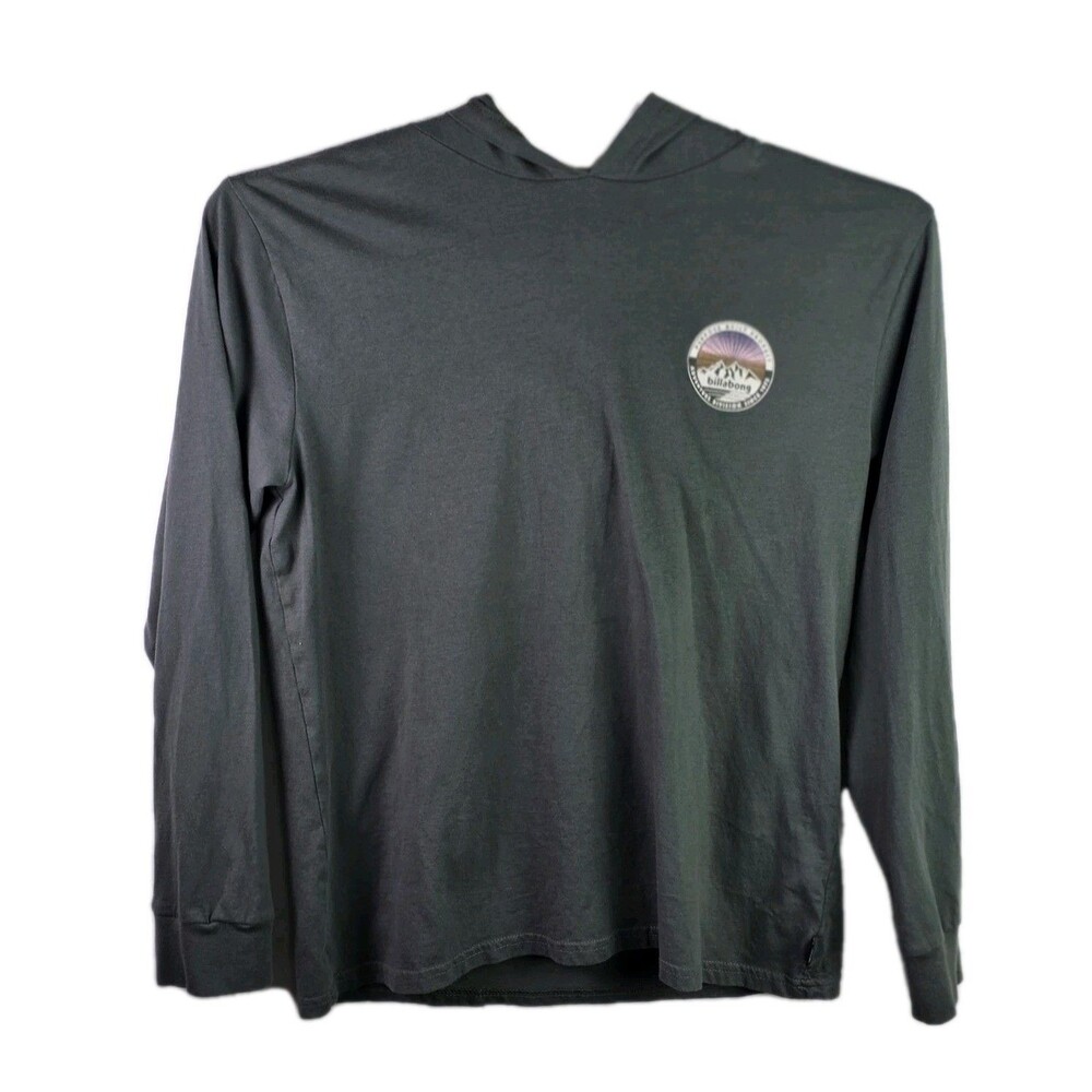 NWT Billabong Women's XL Green Adventure Division Long Sleeve Hoodie